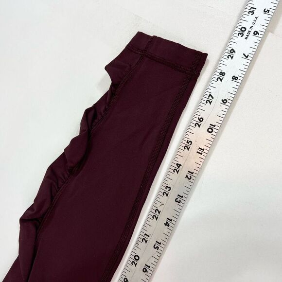 lululemon athletica Swift Speed Tight Leggings Womens 6 Burgundy Pink High Rise - Picture 5 of 13